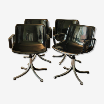 4 Borsani chairs, Modus model, 1976