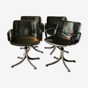 4 fauteuils de Borsani, modèle Modus, 1976