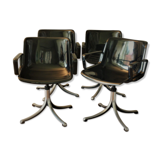 4 Borsani chairs, Modus model, 1976