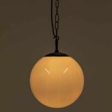 Large Globe Opaline Pendant Lamp