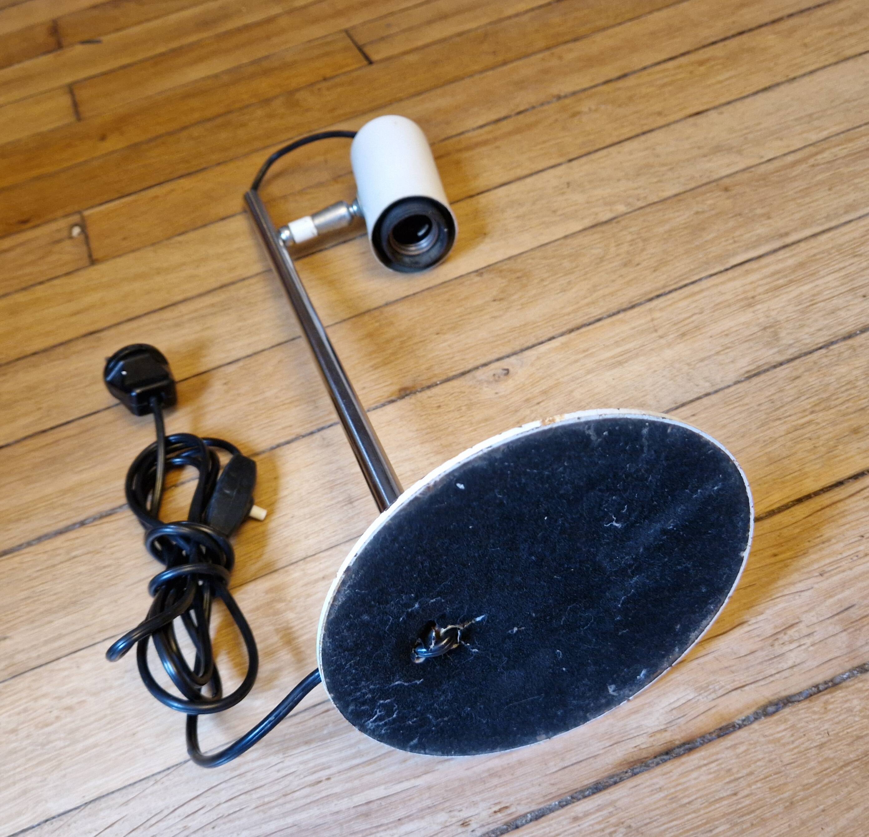 Vintage 1960s articulated table lamp