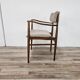 Swedish armchair in wood and fabric