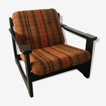 Fauteuil seventies moderniste