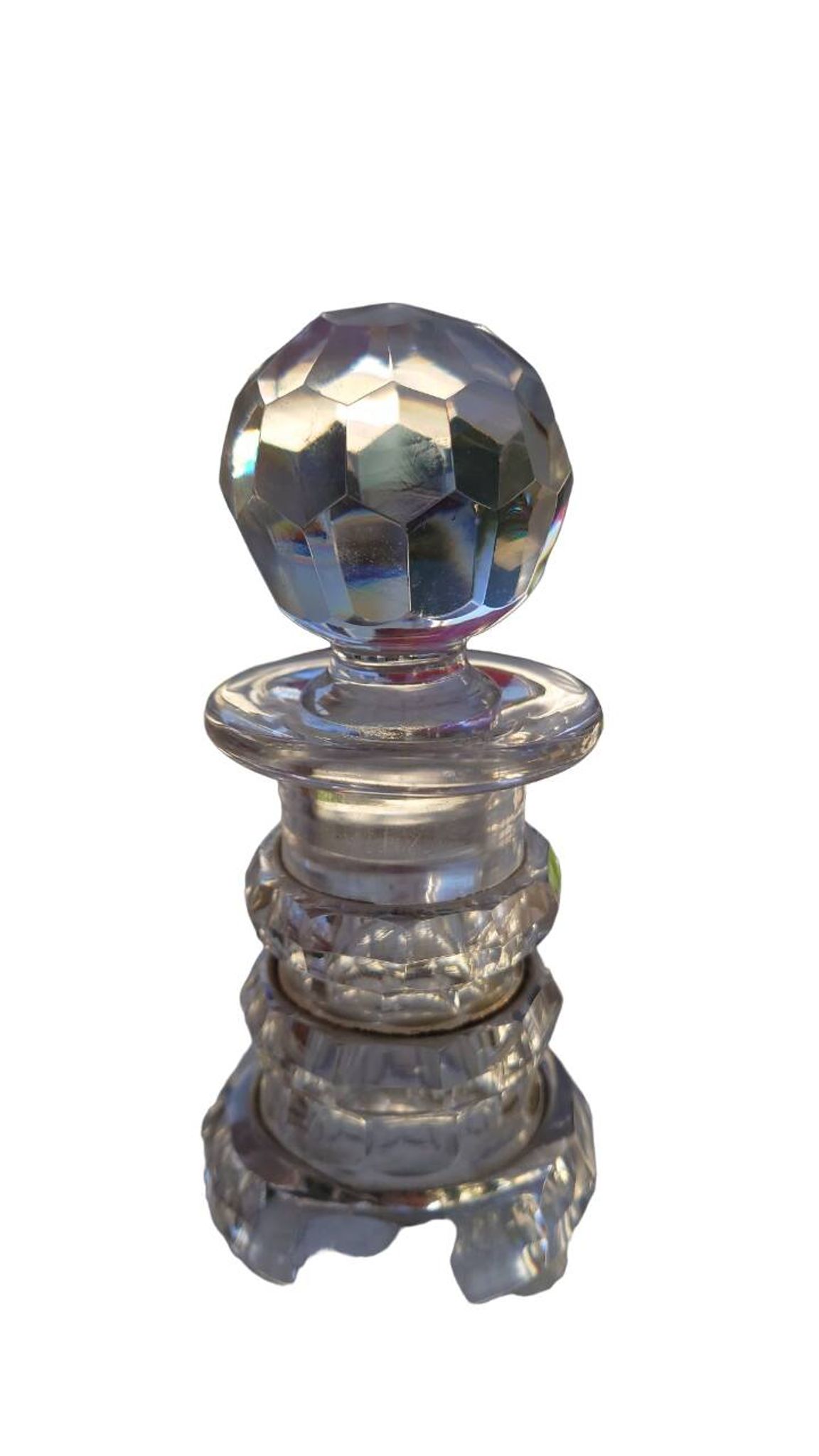 Carafe a vin en cristal napoléon iii
