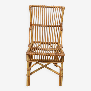 Adult rattan chair 1960