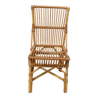 Adult rattan chair 1960