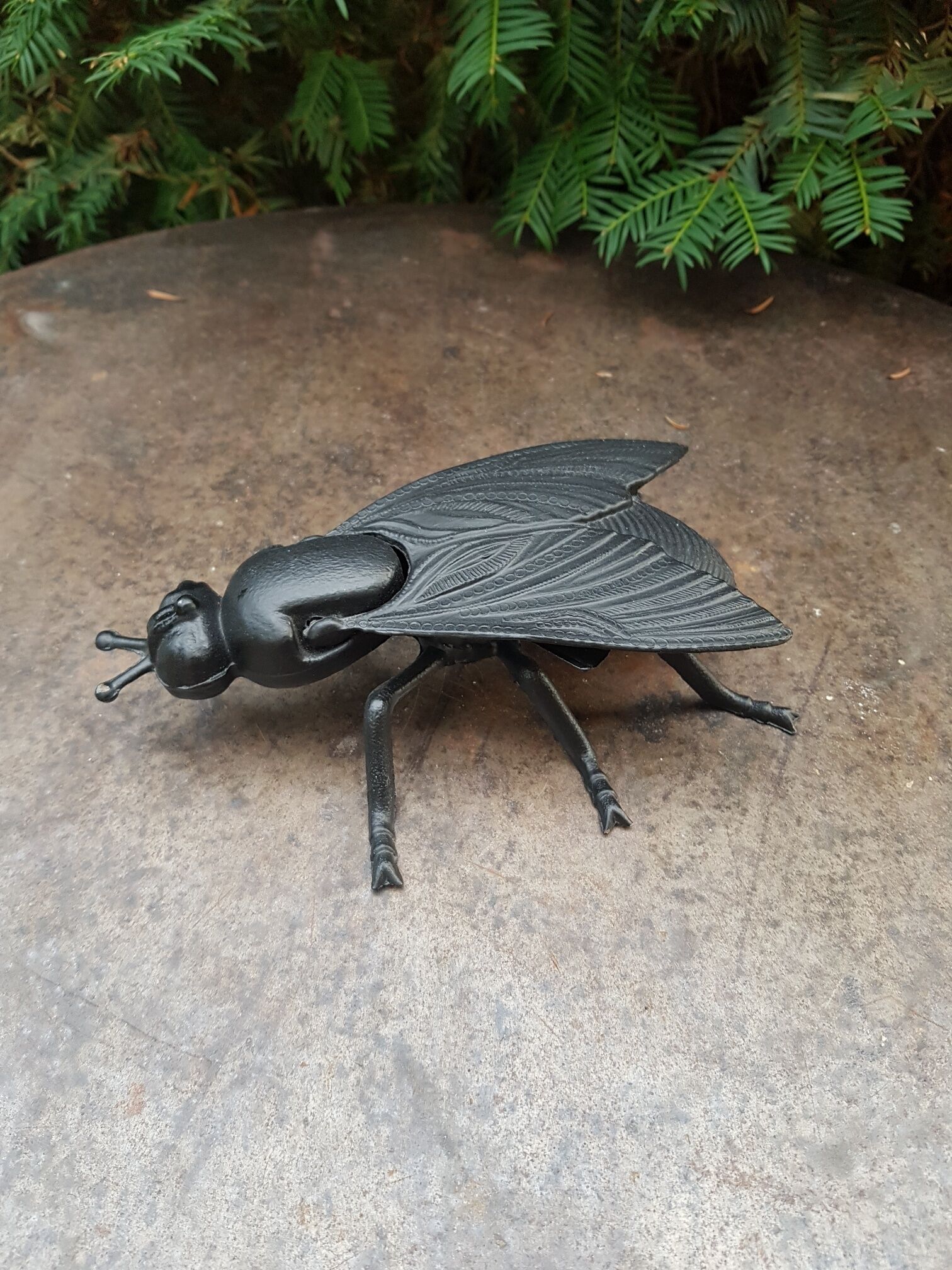 Cicada fly ashtray 1970