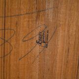 Vintage dining table with wings