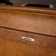 Brown soft suitcase
