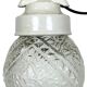 Vintage White Porcelain Pendant Light, 1970s