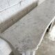 19th century white Carrara marble fireplace
