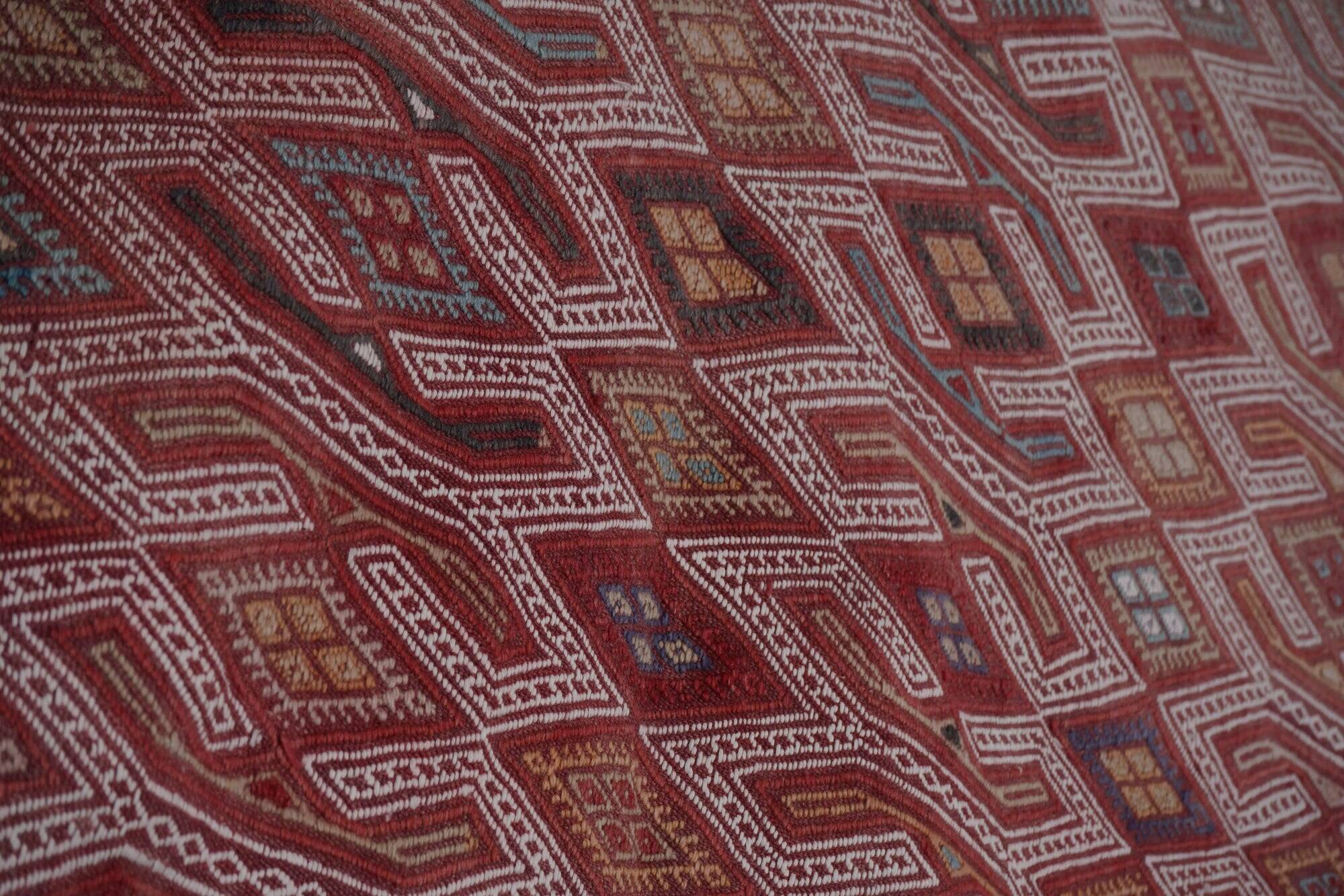 Vintage Turkish kilim handwoven 180x250 cm