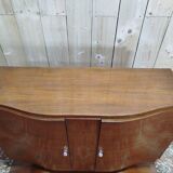 Art Deco period sideboard in mahogany and mahogany veneer