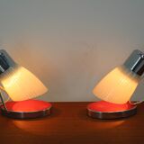 Pair of mid-century table lamps by Drupol 1960