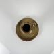 Stoneware hand candlestick