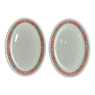 Villeroy & and Boch Rialto - set of 2 oval small flat raviers