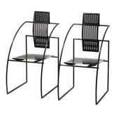 Mario Botta Pair of Quinta Chairs for Alias Italy 1986
