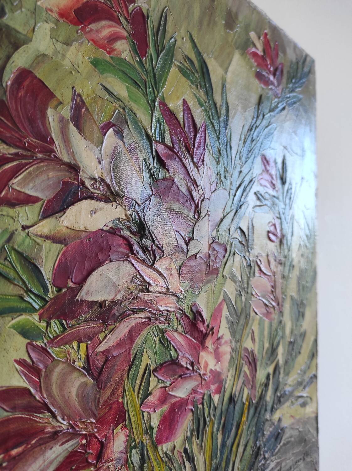 Oil painting by "Jacques Nieuwjaer", 1968