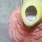 Teapot ceramic parrot