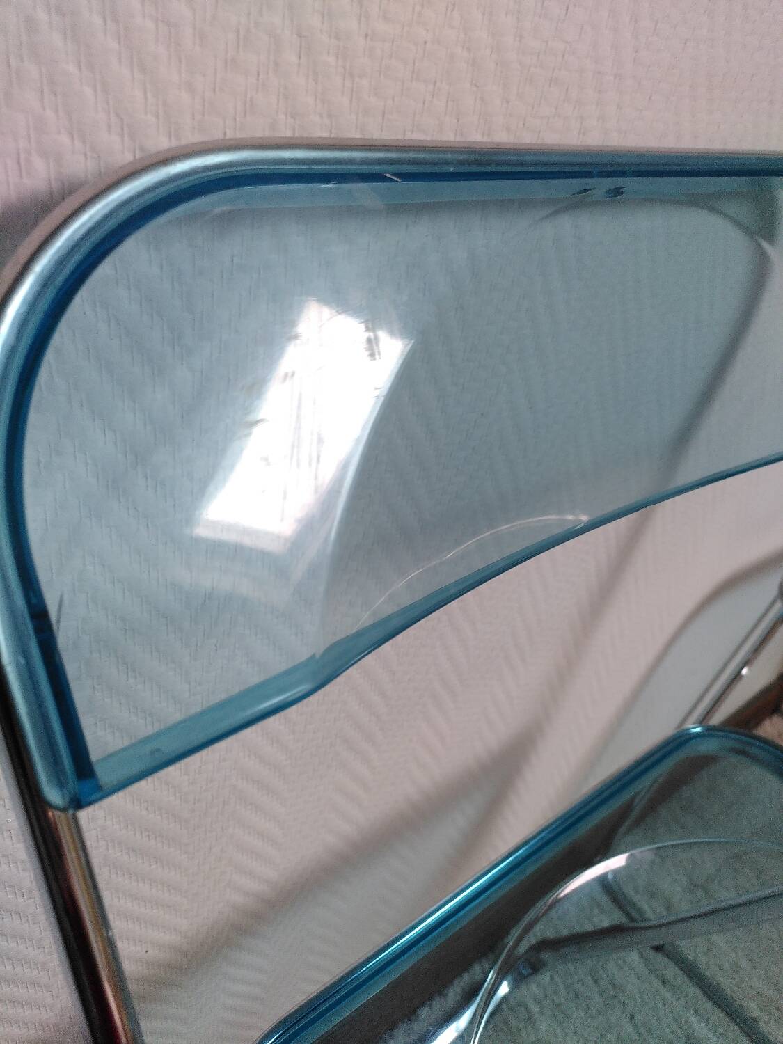 Paire de chaises ' Plia' de Piretti pour Castelli