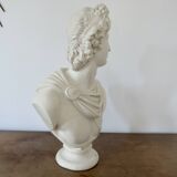 Plaster bust "apollo" 52cm. early 20th century