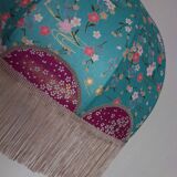 Retro "Cristina" suspension in Japanese paper with fringe.