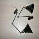Pair of industrial wall light