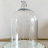 Antique cloche and its tray