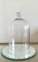 Antique cloche and its tray