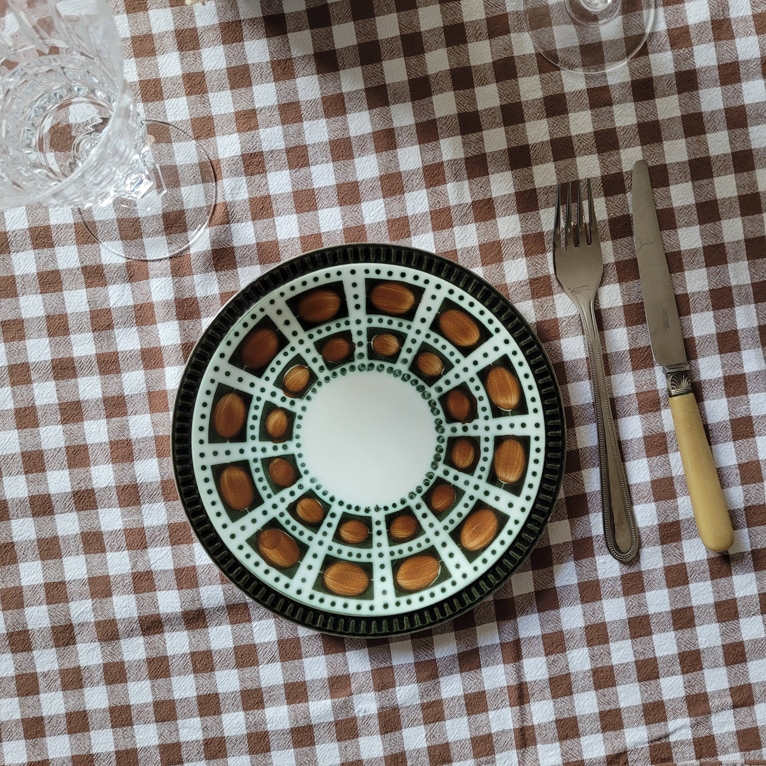 La Redoute x Selency set of 4 Bernadette dessert plates