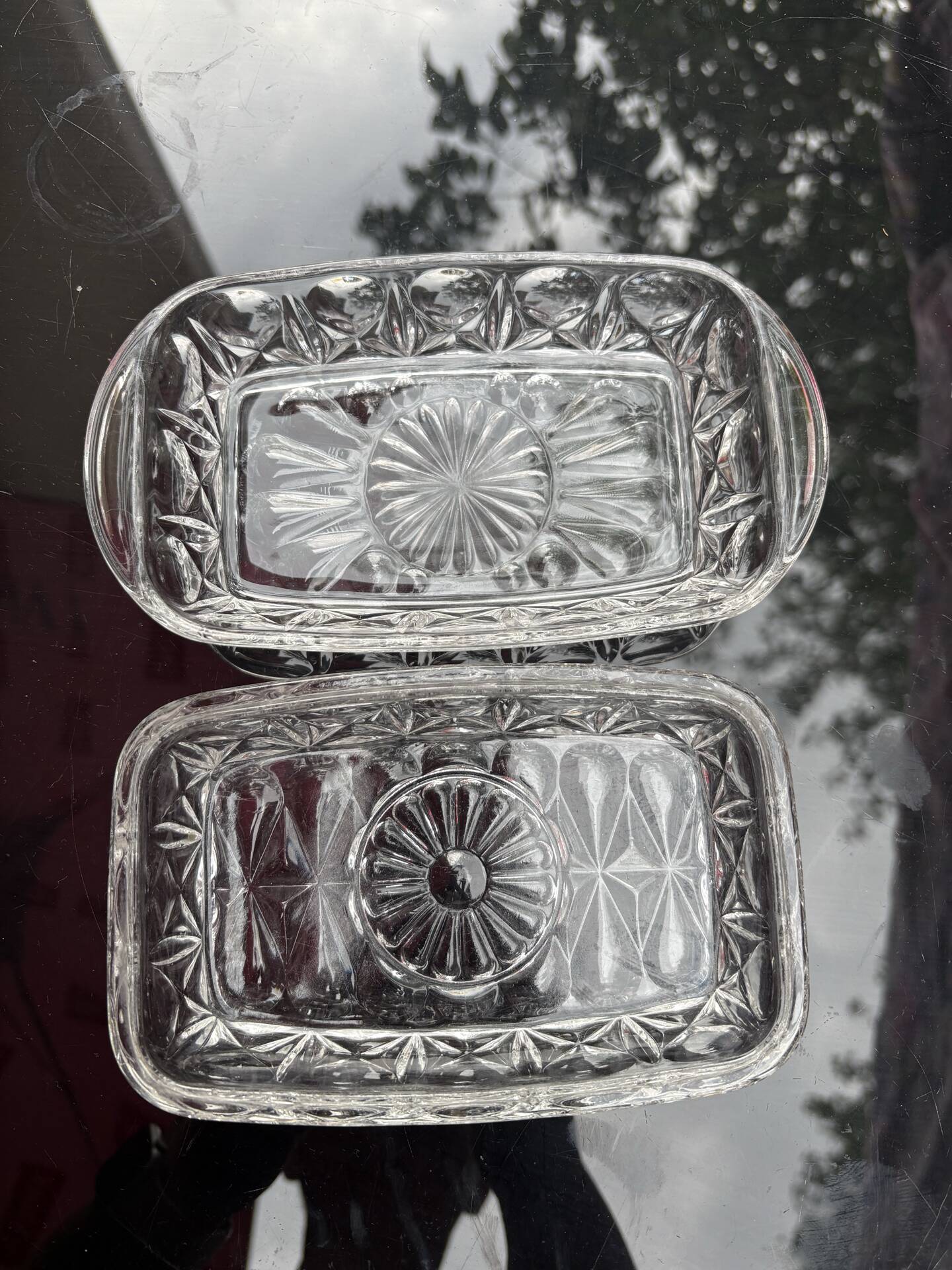 Vintage butter dish