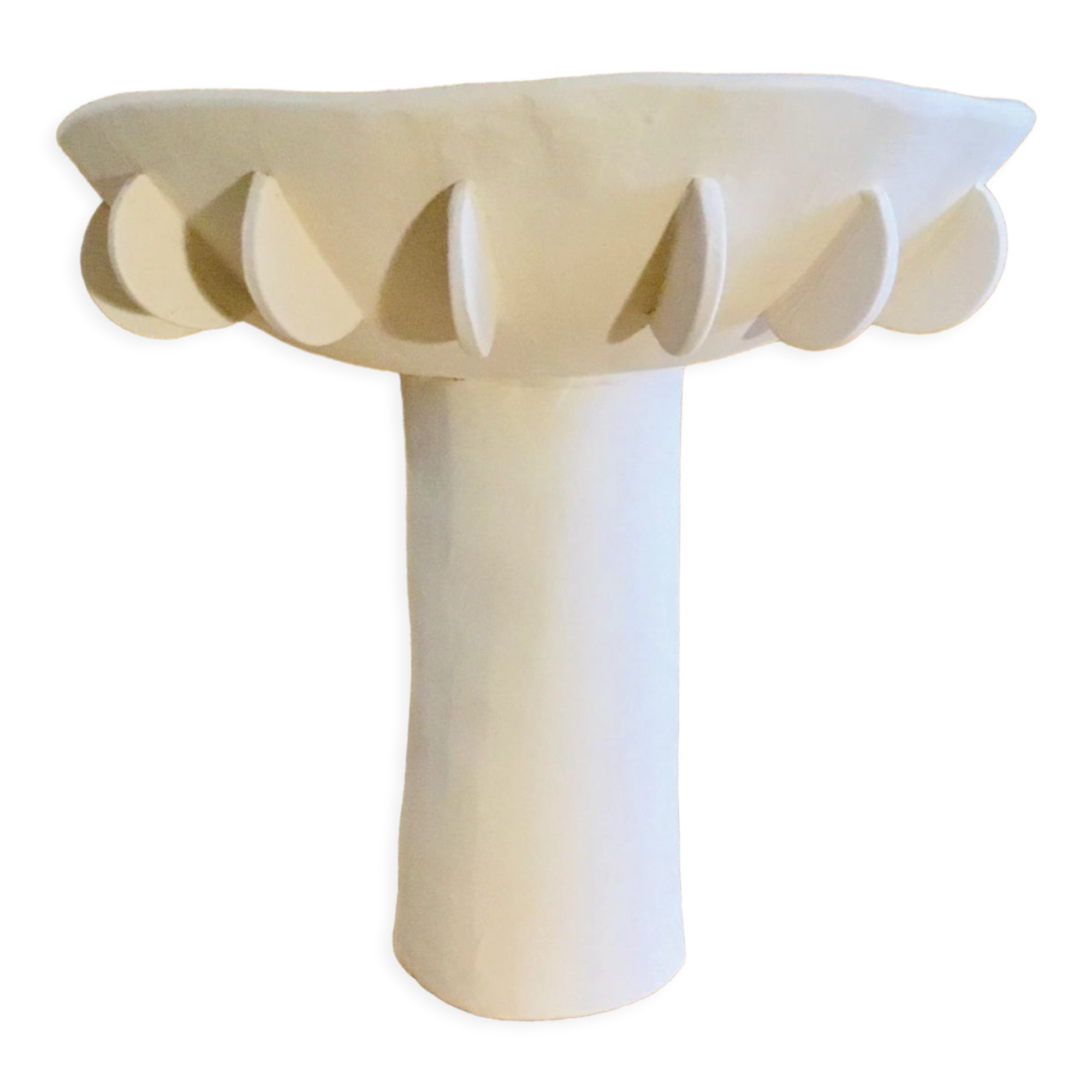 Handmade ceramic fruit cup