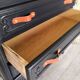 Oak chest of drawers