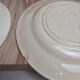 Set of 6 antique flat plates Gien – Terre de Fer – Bengal model