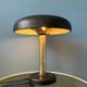 Original 30s black Bauhaus desk lamp