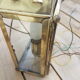 Brass exterior wall sconces, 50s-60s