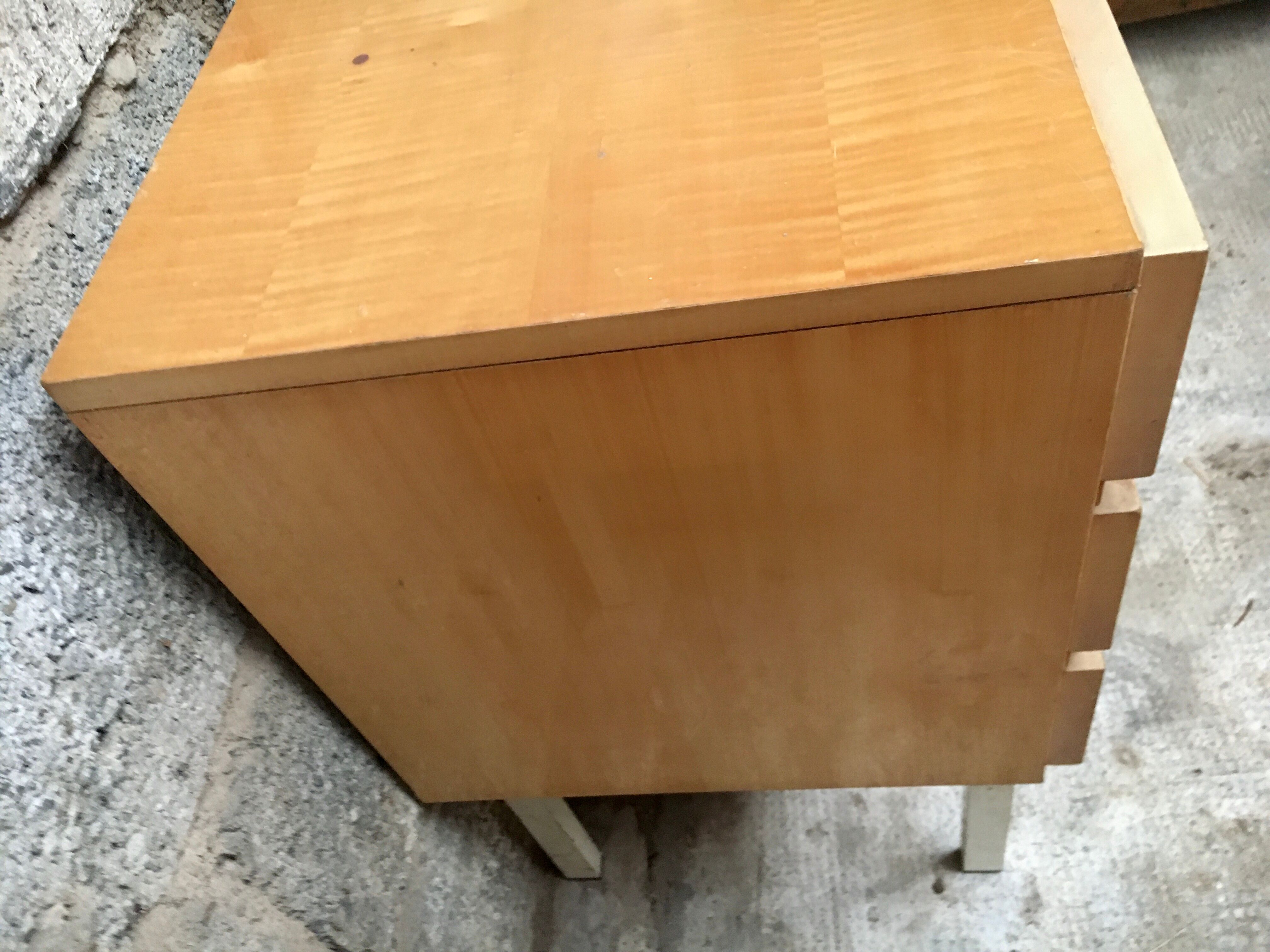 Mini pair of dresser bedside bedside end of vintage sofa 1950