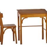 Baumann children's chair and desk vintage 1960