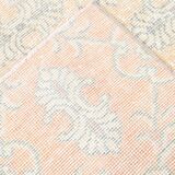 5x8 Shades Of Pale Orange Classic Turkish Vintage Rug, 140x238Cm SK 2296