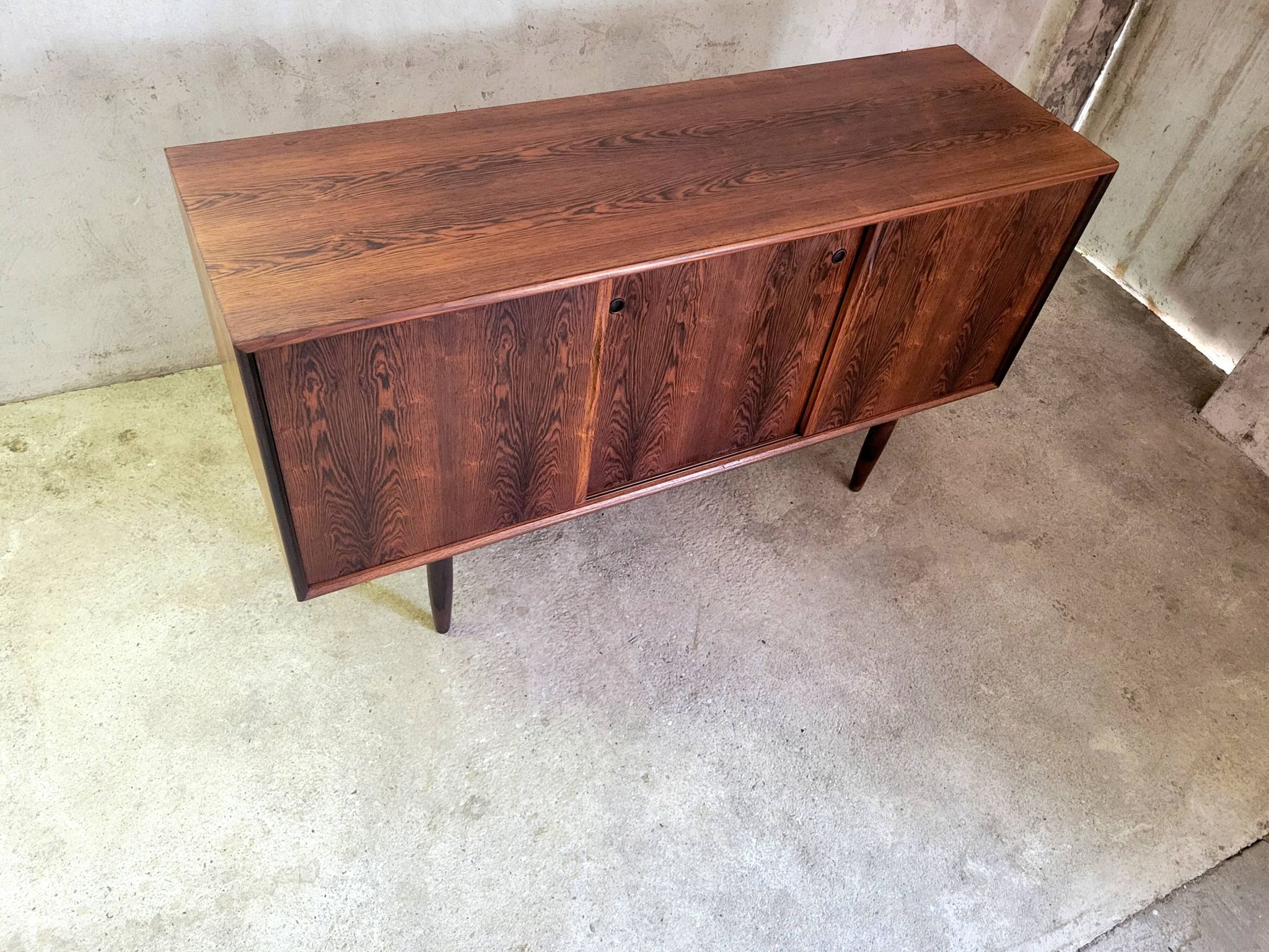 Vintage rosewood sideboard by Gunni Omann for ACO Mobler
