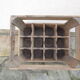 Former wooden bottle crate advertising