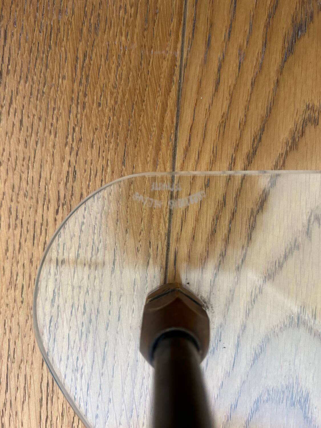 Vintage tripod coffee table