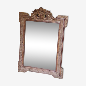 Mirror gilded style Louis XV