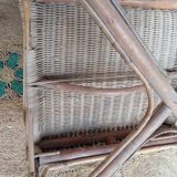 1960s rattan armchair