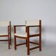 Paire de fauteuils scandinaves années 60
