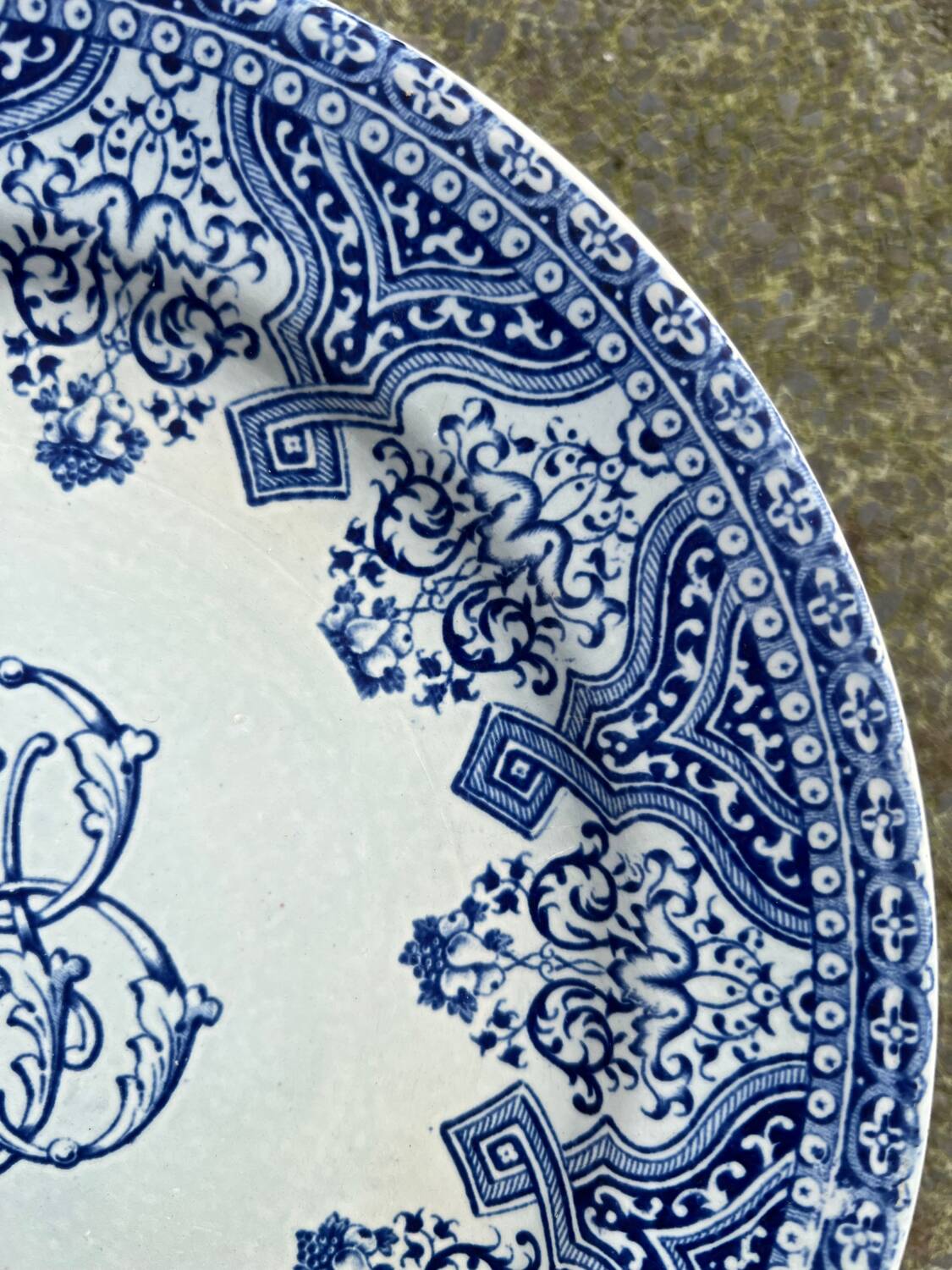 Gien - rare French chateau service part series