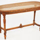 Louis XVI piano bench in canning
