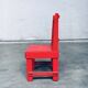 De Stijl Movement Design Red Chair attributed to Jan Wils, Netherlands, 1920s
