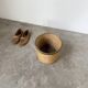 Rattan basket 1970, Italy