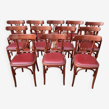 12 bentwood cafe bistro restaurant chairs